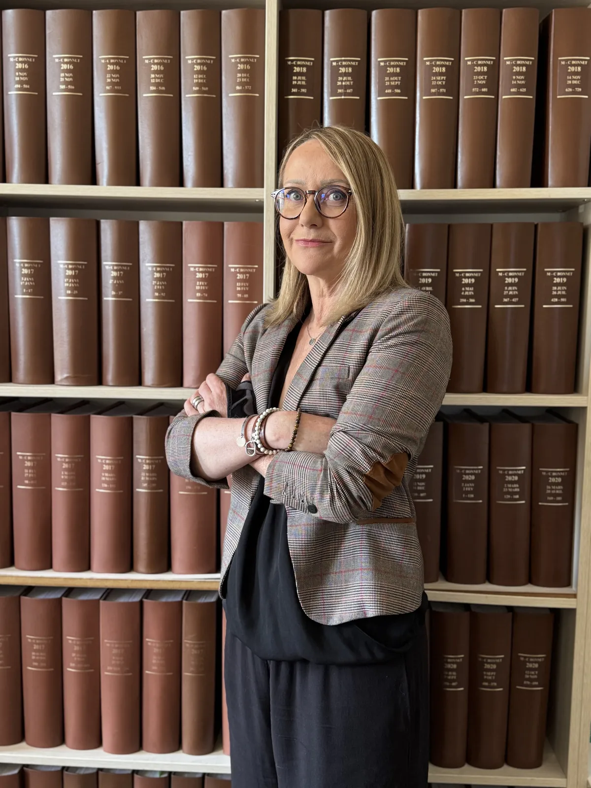 Portrait de Christelle Daffan, assistante notariale